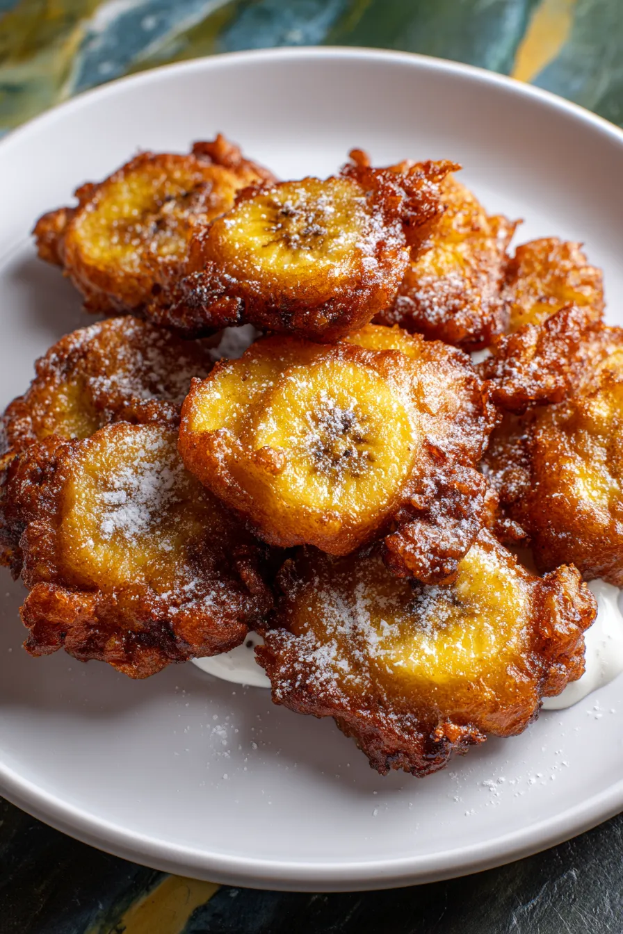 Curated visual reference: Banana Fritters And Canine Urinary Issues Reference: Jamaican Banana Fritters